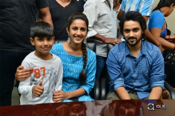 Happy Wedding Movie Team at Sims College Guntur